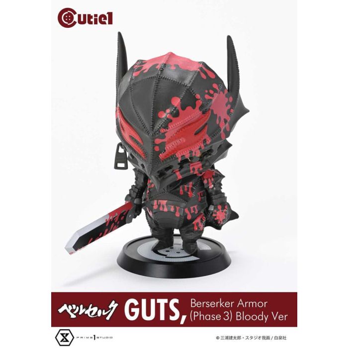 Berserk Cutie1 PVC Figure Guts Berserker Armor (Phase 3) Bloody Ver. 12 cm 