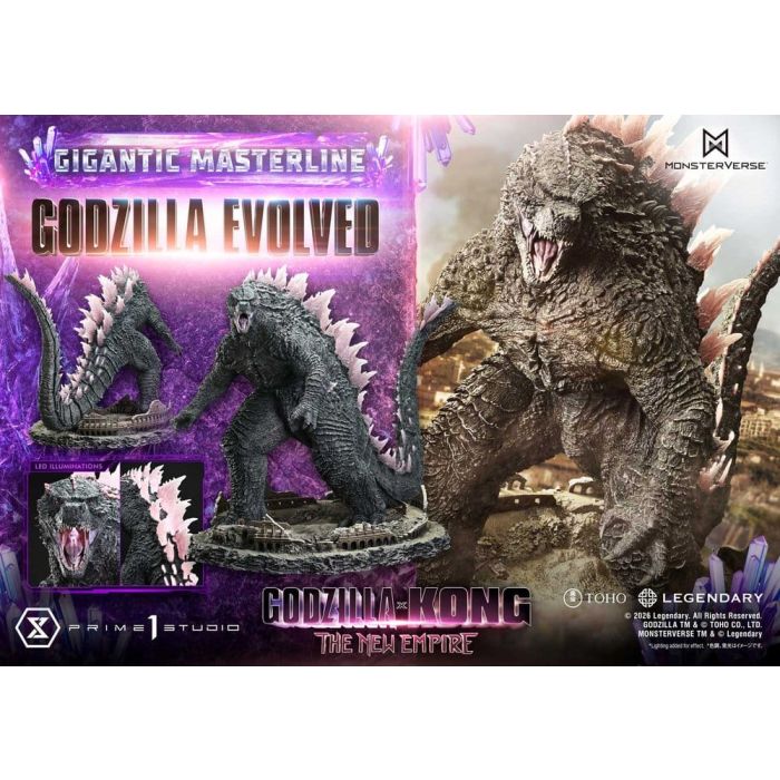 Godzilla x Kong: The New Empire (Film) Gigantic Masterline Series Statue Godzilla Evolved 93 cm