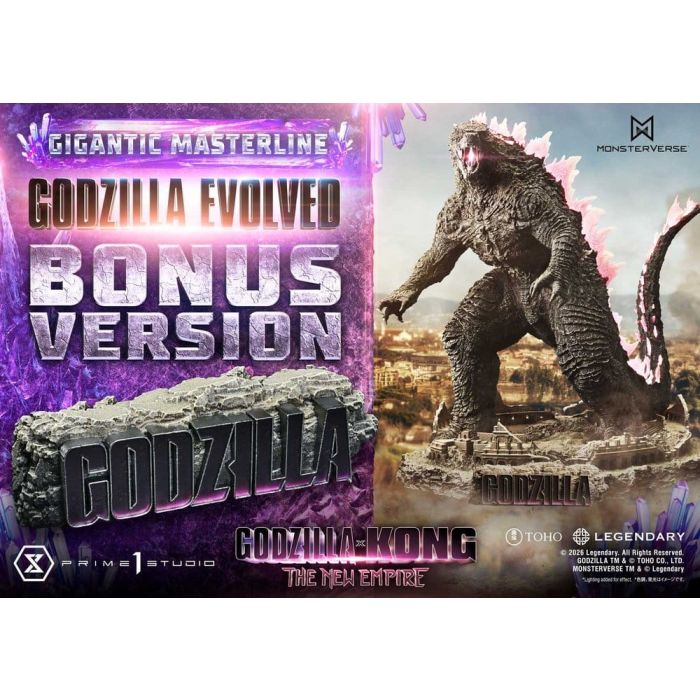 Godzilla x Kong: The New Empire (Film) Gigantic Masterline Series Statue Godzilla Evolved Bonus Ver. 93 cm 