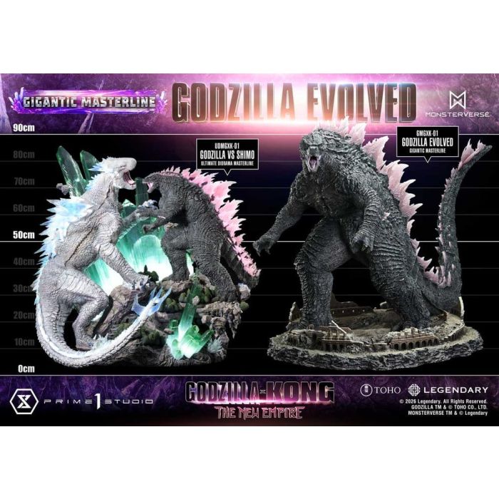 Godzilla x Kong: The New Empire (Film) Gigantic Masterline Series Statue Godzilla Evolved Bonus Ver. 93 cm 