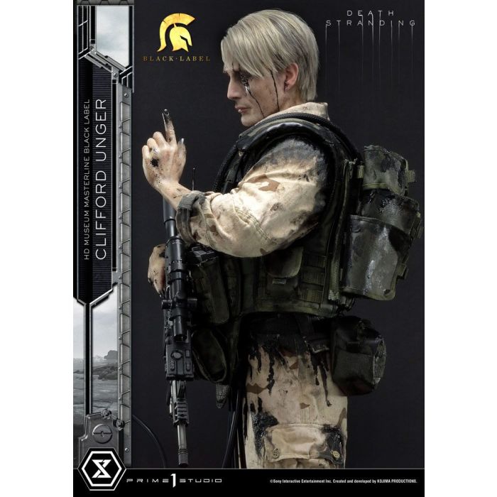 Death Stranding Statue 1/2 Clifford Unger Black Label 103 cm