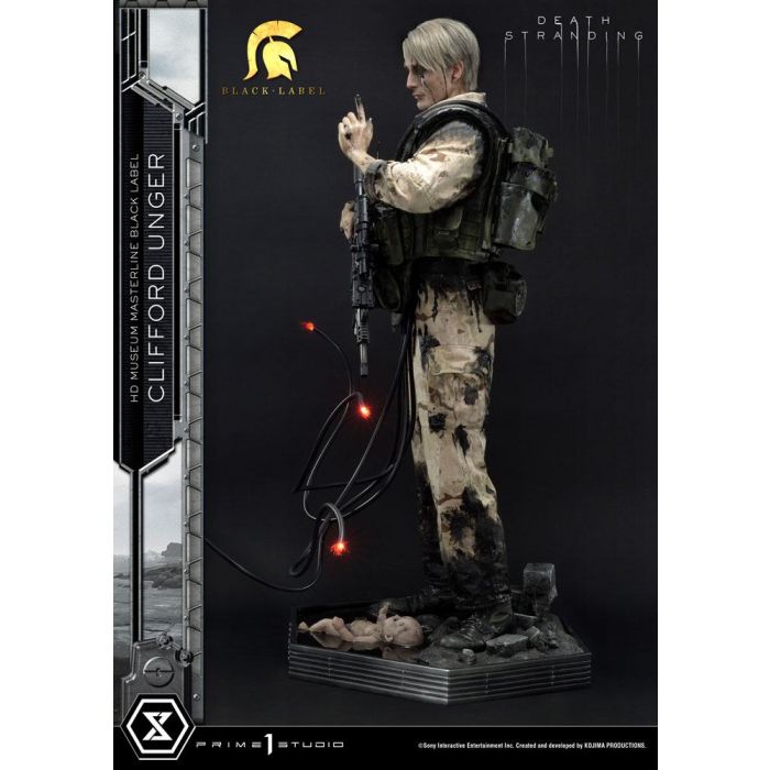 Death Stranding Statue 1/2 Clifford Unger Black Label 103 cm