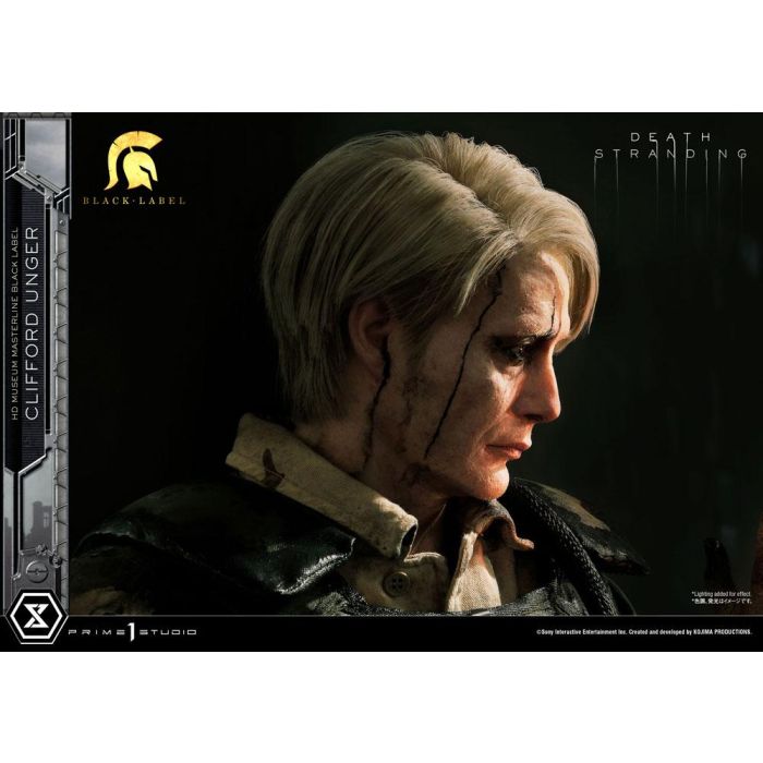 Death Stranding Statue 1/2 Clifford Unger Black Label 103 cm
