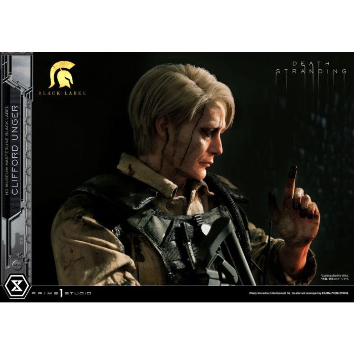 Death Stranding Statue 1/2 Clifford Unger Black Label 103 cm