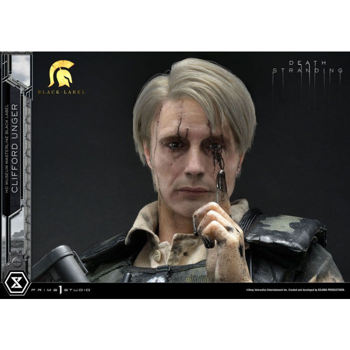 Death Stranding Statue 1/2 Clifford Unger Black Label 103 cm