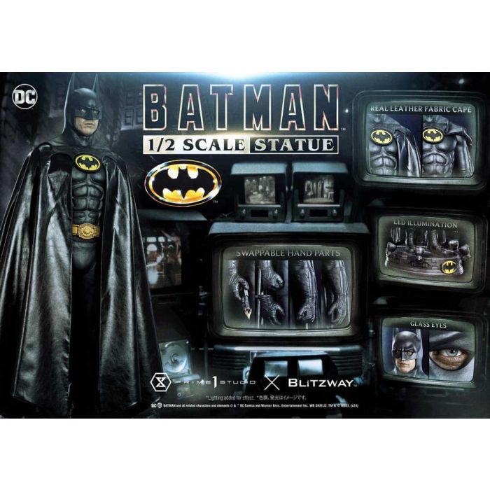 Batman Statue 1/2 Batman 1989 106 cm