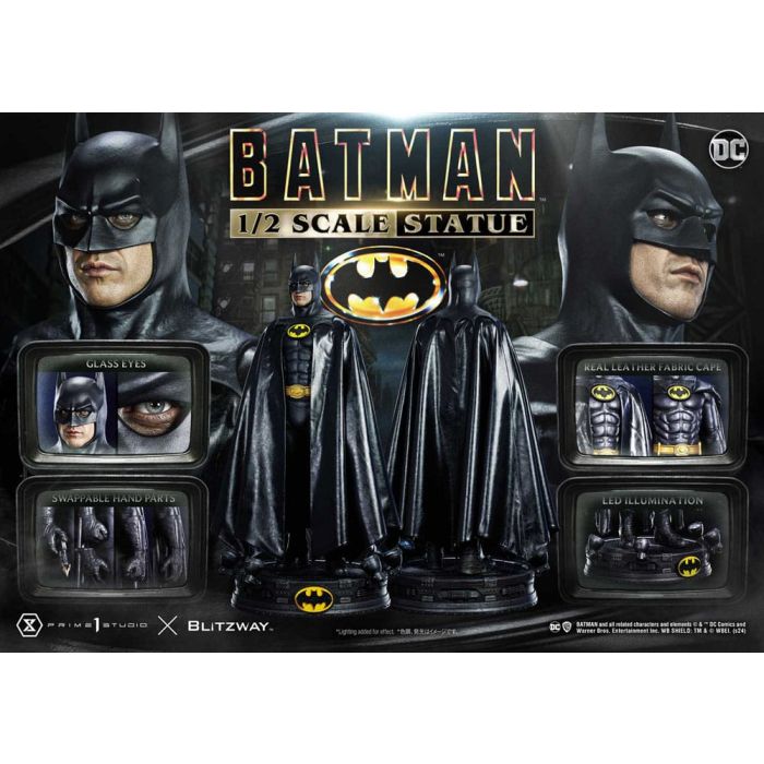 Batman Statue 1/2 Batman 1989 106 cm