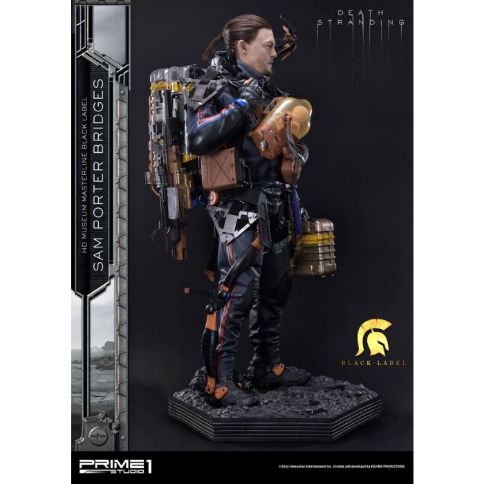 Death Stranding Statue 1/2 Sam Porter Bridges Black Label 106 cm