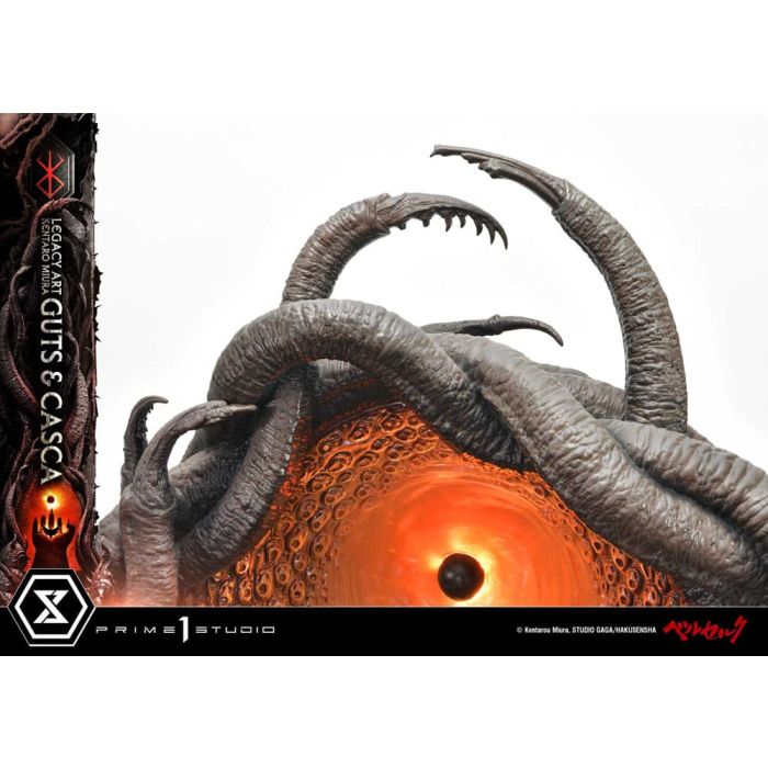 Berserk Ultimate Legacy Art Kentaro Miura Statue 1/4 Guts & Casca 72 cm