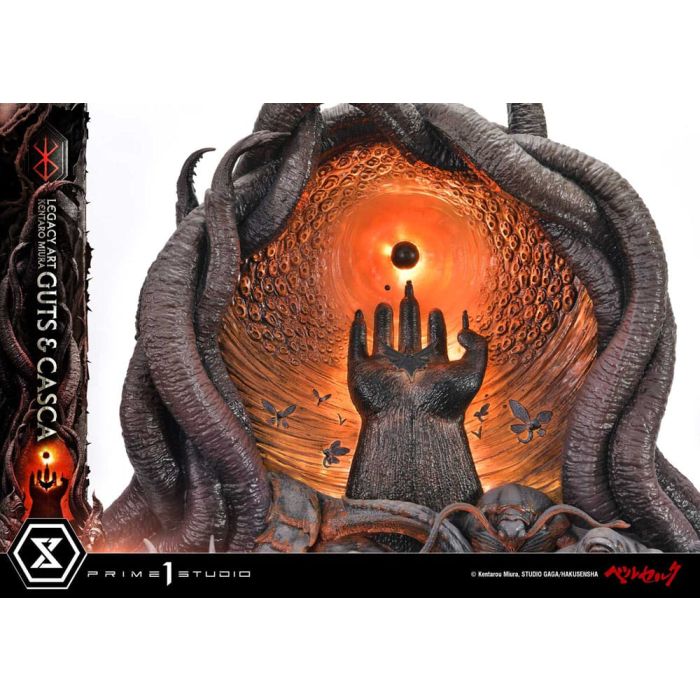 Berserk Ultimate Legacy Art Kentaro Miura Statue 1/4 Guts & Casca Bonus Version 72 cm