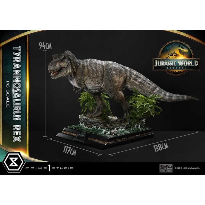 Jurassic World Rebirth Legacy Museum Collection Statue 1/6 Tyrannosaurus Rex 94 cm