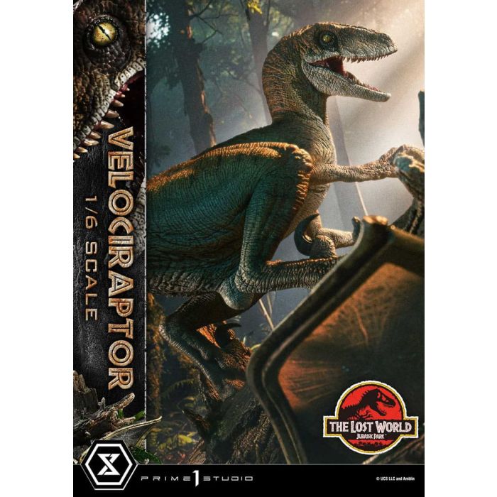 Jurassic Park II Legacy Museum Collection Statue 1/6 Velociraptor 41 cm 