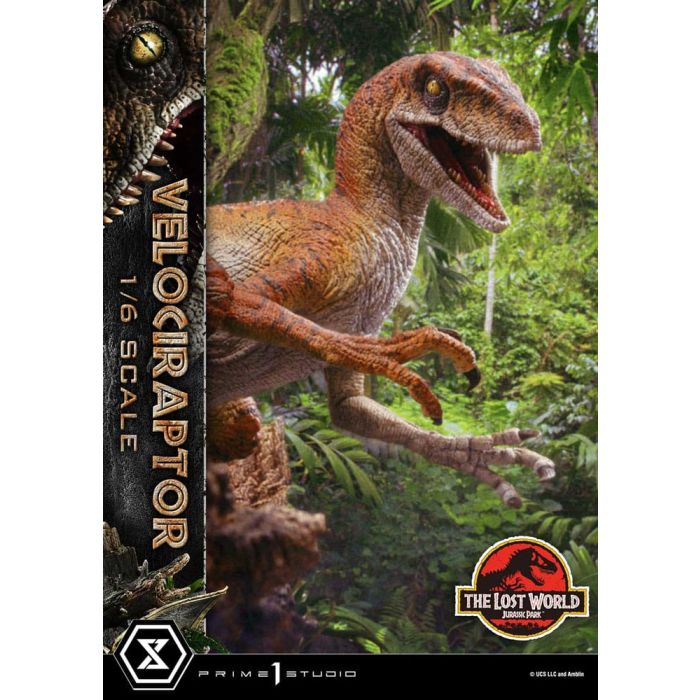 Jurassic Park II Legacy Museum Collection Statue 1/6 Velociraptor 41 cm 
