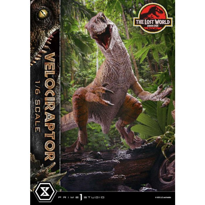 Jurassic Park II Legacy Museum Collection Statue 1/6 Velociraptor 41 cm 