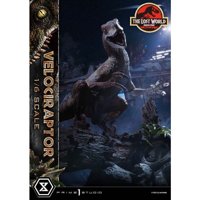 Jurassic Park II Legacy Museum Collection Statue 1/6 Velociraptor 41 cm 