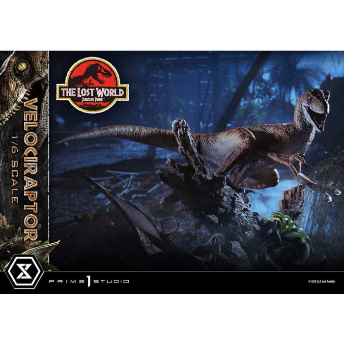 Jurassic Park II Legacy Museum Collection Statue 1/6 Velociraptor 41 cm 