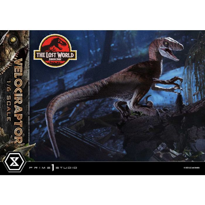 Jurassic Park II Legacy Museum Collection Statue 1/6 Velociraptor 41 cm 