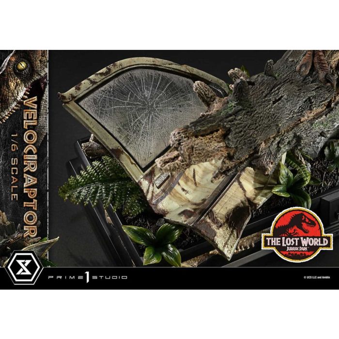 Jurassic Park II Legacy Museum Collection Statue 1/6 Velociraptor Bonus Version 41 cm