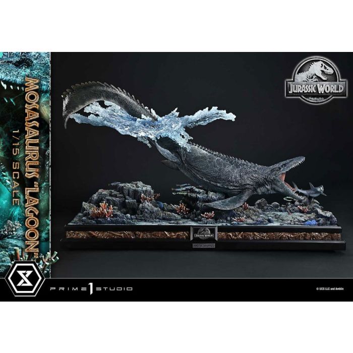Jurassic World Legacy Museum Collection Statue 1/15 Mosasaurus 