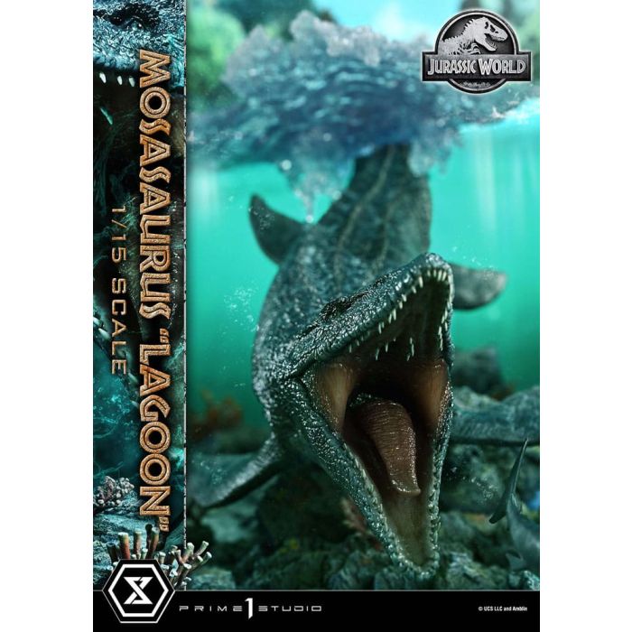 Jurassic World Legacy Museum Collection Statue 1/15 Mosasaurus 