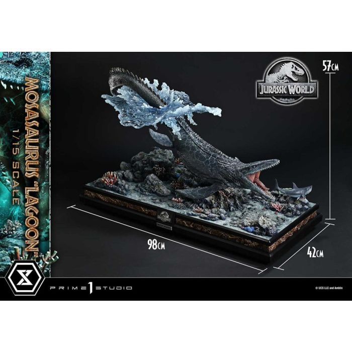 Jurassic World Legacy Museum Collection Statue 1/15 Mosasaurus 