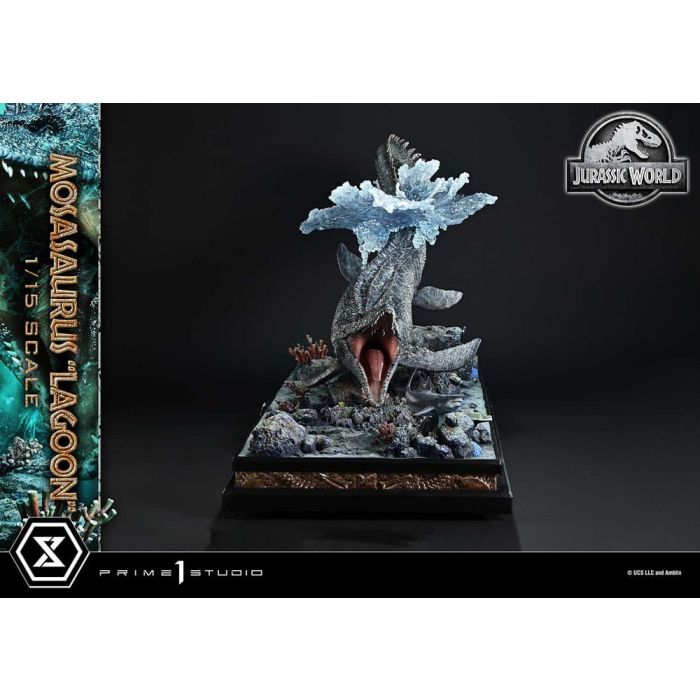 Jurassic World Legacy Museum Collection Statue 1/15 Mosasaurus 