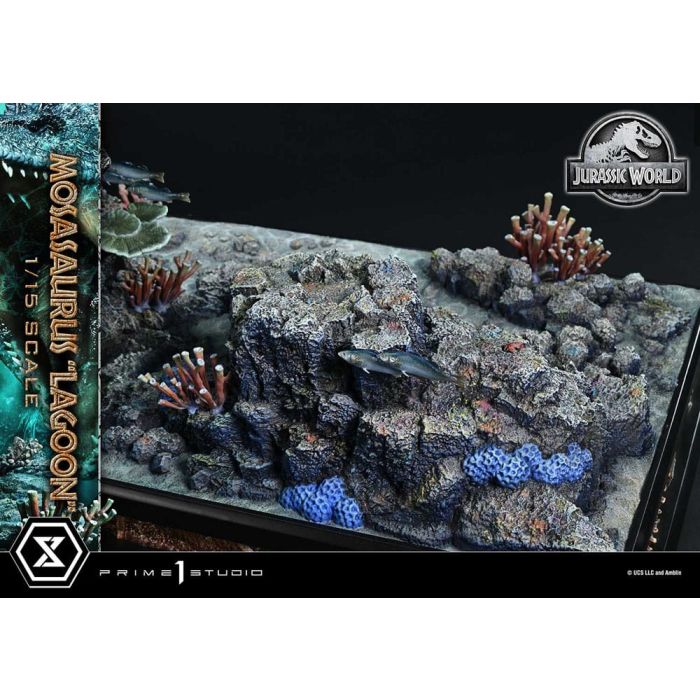 Jurassic World Legacy Museum Collection Statue 1/15 Mosasaurus 