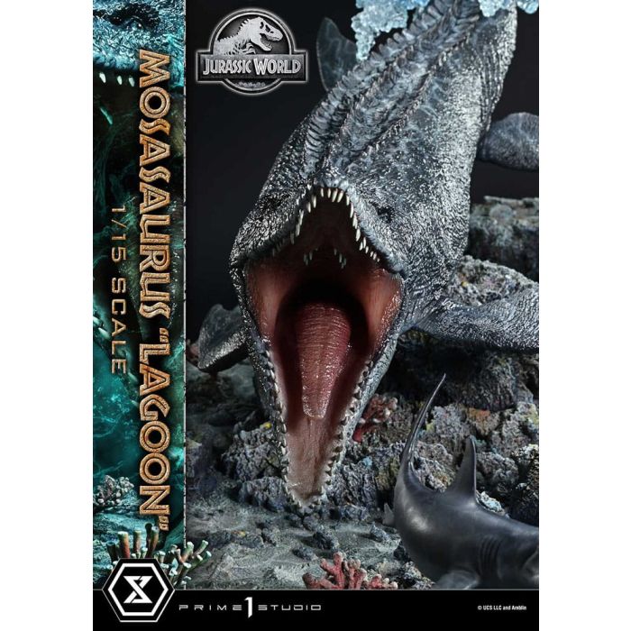 Jurassic World Legacy Museum Collection Statue 1/15 Mosasaurus 