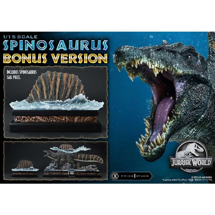 Jurassic World Rebirth (Film) Legacy Museum Collection Statue 1/15 Spinosaurus Bonus Version 39 cm