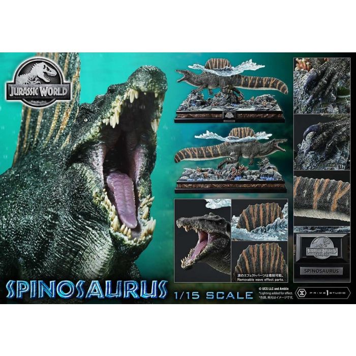 Jurassic World Rebirth (Film) Legacy Museum Collection Statue 1/15 Spinosaurus Bonus Version 39 cm