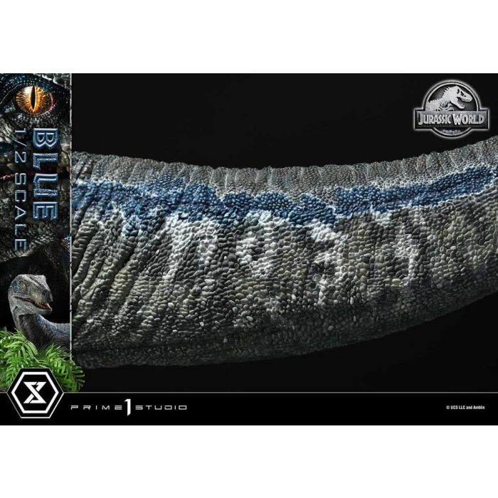 Jurassic World: Fallen Kingdom (Film) Legacy Museum Collection Statue 1/2 Blue 88 cm 