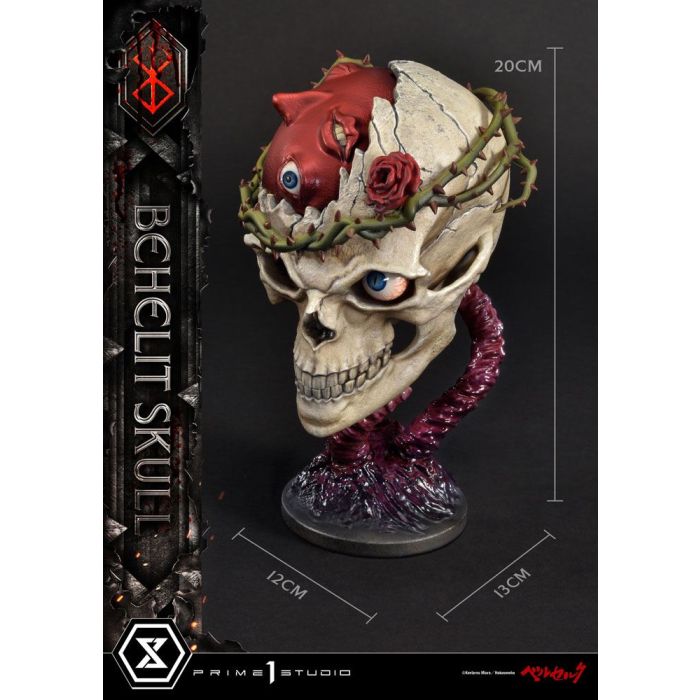 Berserk Life Scale Statue Behelit Skull 20 cm