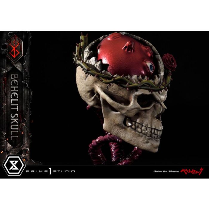 Berserk Life Scale Statue Behelit Skull 20 cm