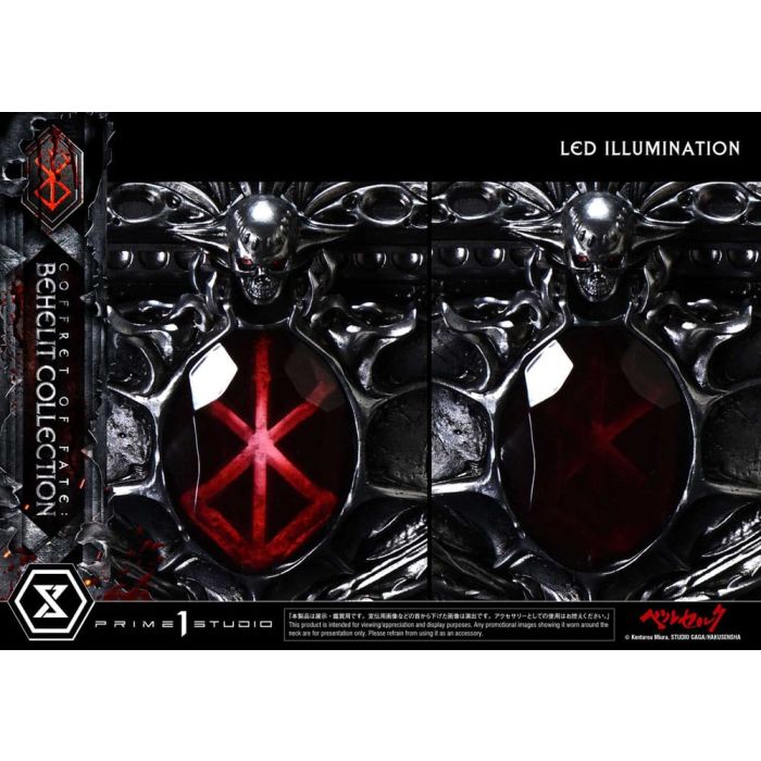 Berserk Life Scale Statues Behelit Skull 20 cm