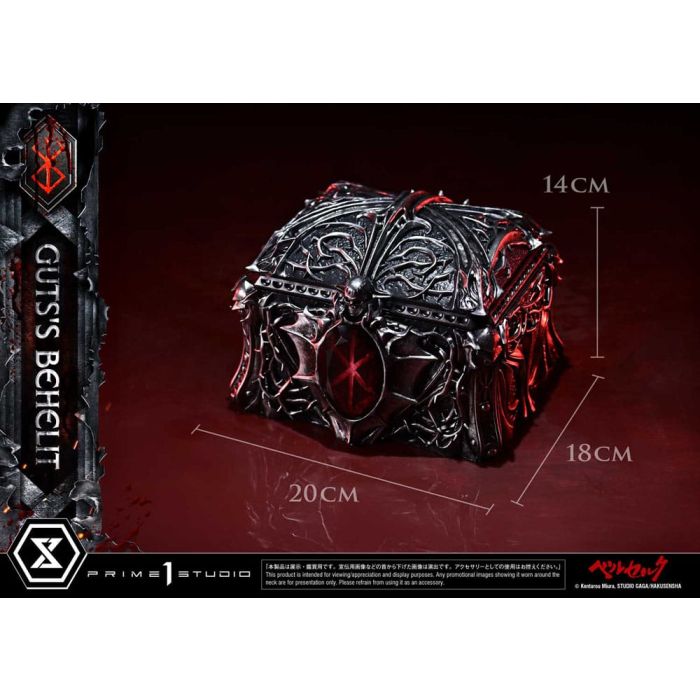 Berserk Life Scale Statue Gut's Behelit 5 cm