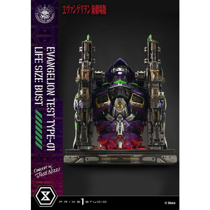 Neon Genesis Evangelion Life Size Bust 1/1 Test Type-01 (Concept by Josh Nizzi) 86 cm   