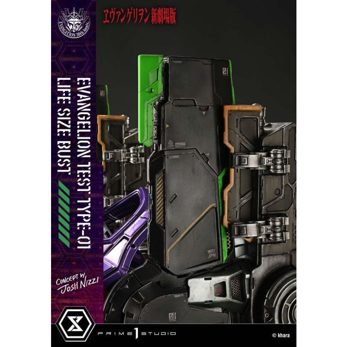 Neon Genesis Evangelion Life Size Bust 1/1 Test Type-01 (Concept by Josh Nizzi) 86 cm   