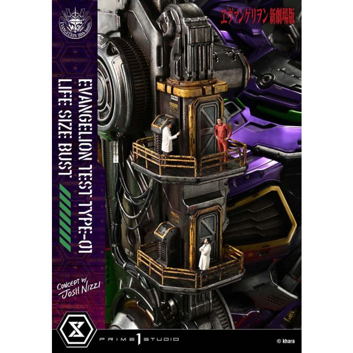 Neon Genesis Evangelion Life Size Bust 1/1 Test Type-01 (Concept by Josh Nizzi) 86 cm   