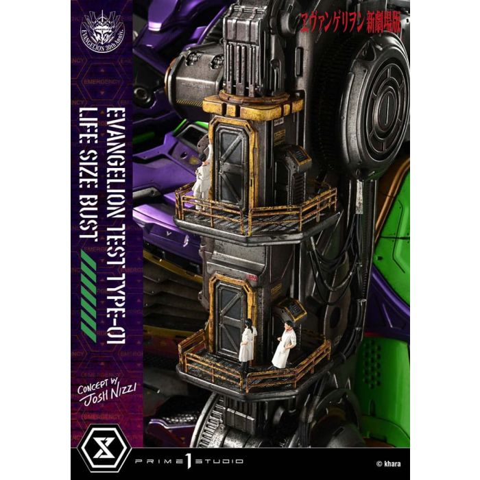 Neon Genesis Evangelion Life Size Bust 1/1 Test Type-01 (Concept by Josh Nizzi) 86 cm   