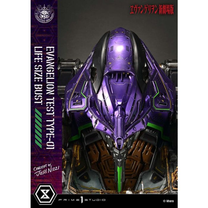 Neon Genesis Evangelion Life Size Bust 1/1 Test Type-01 (Concept by Josh Nizzi) 86 cm   