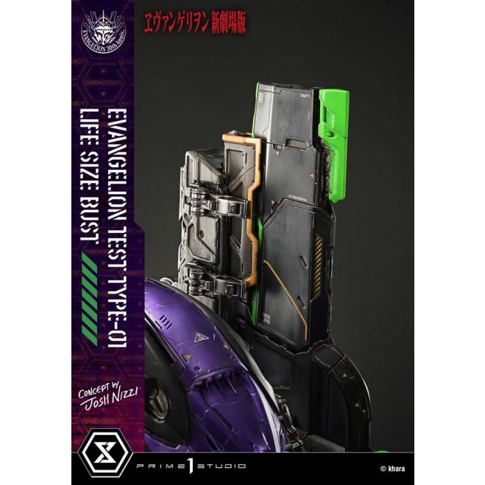 Neon Genesis Evangelion Life Size Bust 1/1 Test Type-01 (Concept by Josh Nizzi) Bonus Ver. 86 cm 