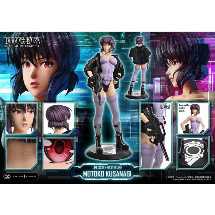 Ghost in the Shell Life Scale Masterline Series Statue 1/1 Motoko Kusanagi 174 cm