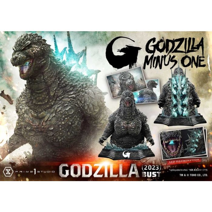 Godzilla Minus One (Film) Life Size Bust 1/1 Godzilla (2023) Bonus Ver. 87 cm 