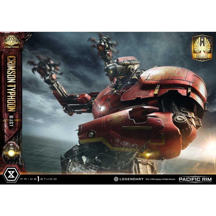 Pacific Rim Life Size Bust 1/1 Crimson Typhoon Deluxe Version 103 cm