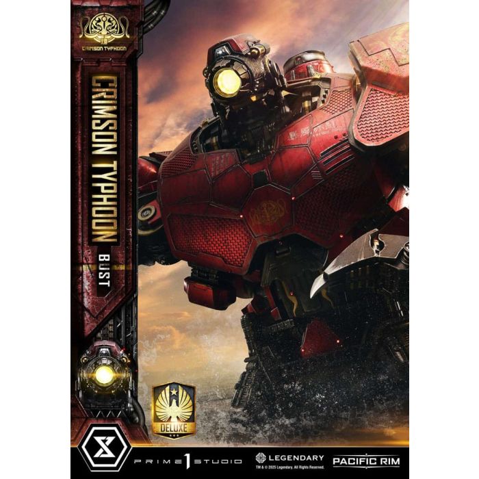 Pacific Rim Life Size Bust 1/1 Crimson Typhoon Deluxe Version 103 cm