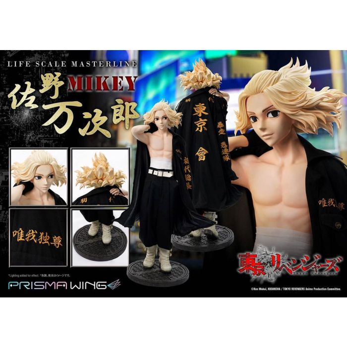 Tokyo Revengers Life Scale Masterline Series Statue Manjiro Sano 169 cm