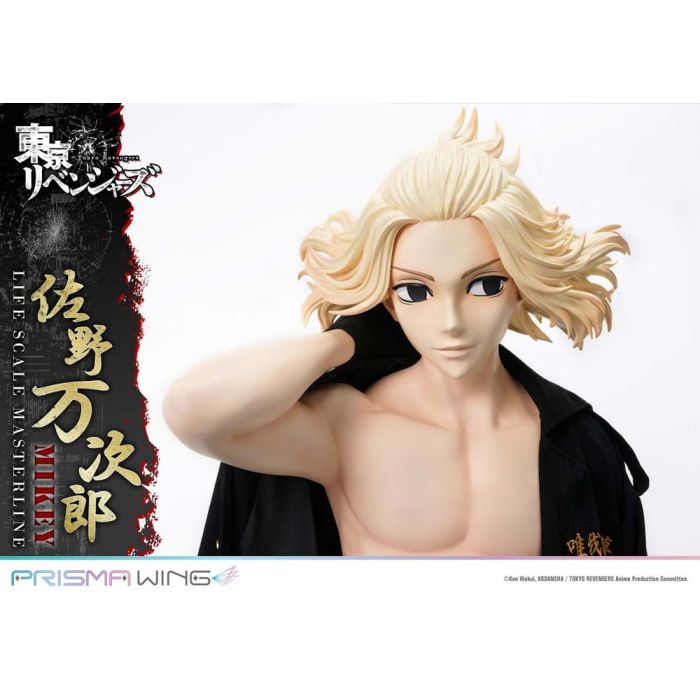 Tokyo Revengers Life Scale Masterline Series Statue Manjiro Sano 169 cm
