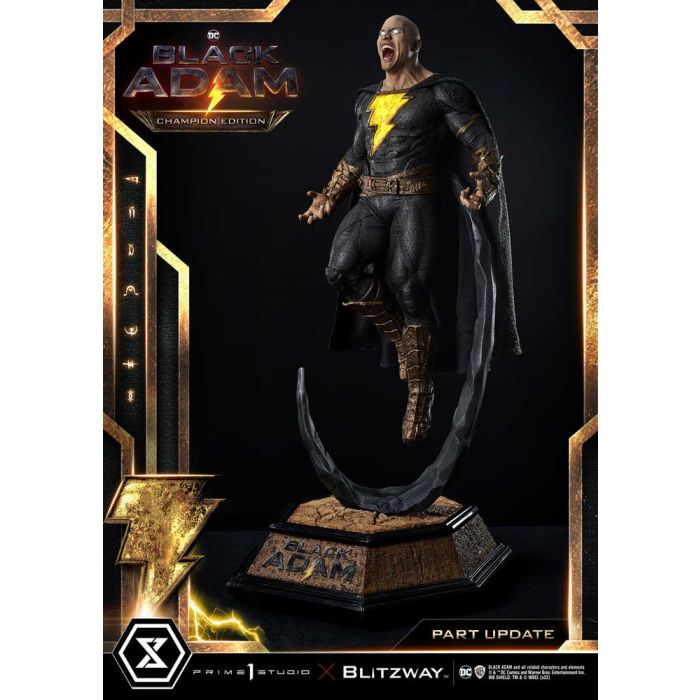 Black Adam Museum Masterline Statue 1/3 Black Adam Champion Edition 96 cm