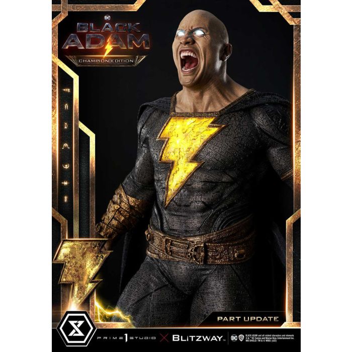 Black Adam Museum Masterline Statue 1/3 Black Adam Champion Edition 96 cm