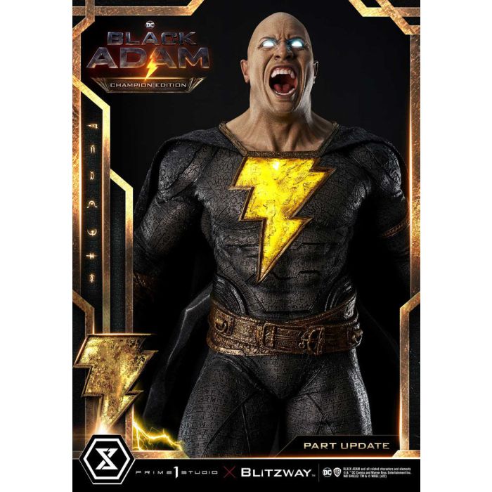 Black Adam Museum Masterline Statue 1/3 Black Adam Champion Edition 96 cm